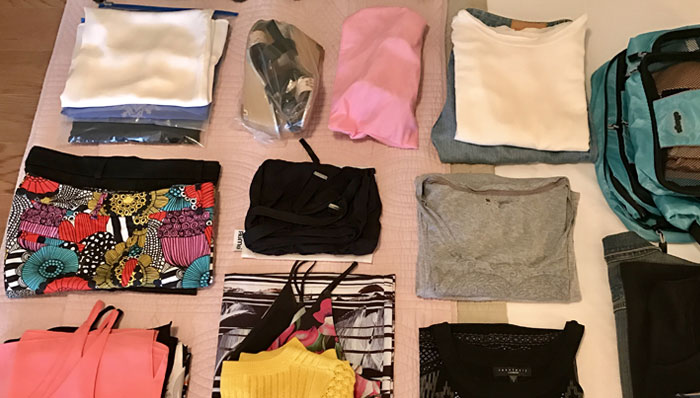 GET ORGANIZED: PACKING TIPS FOR A WEEK, WEEKEND OR MONTH