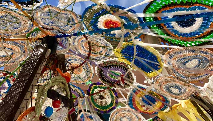 JUNK AS ART – – RECYCLE YOUR TRASH