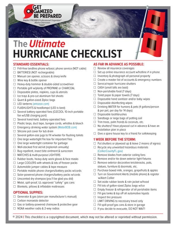 HurricaneChecklist Ottenstein Front